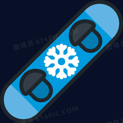 滑雪图标