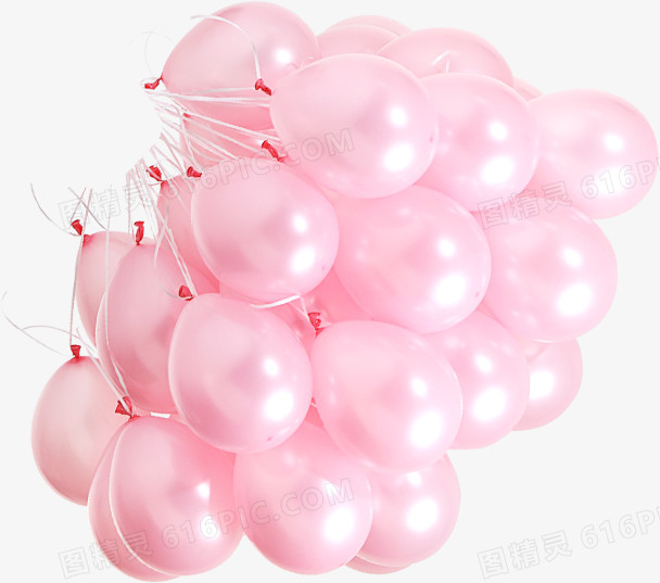 粉色浪漫唯美甜美气球