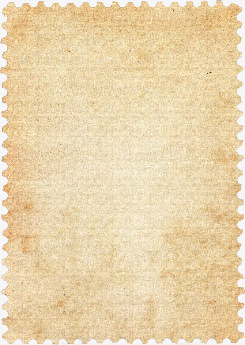 空白牛皮纸邮票