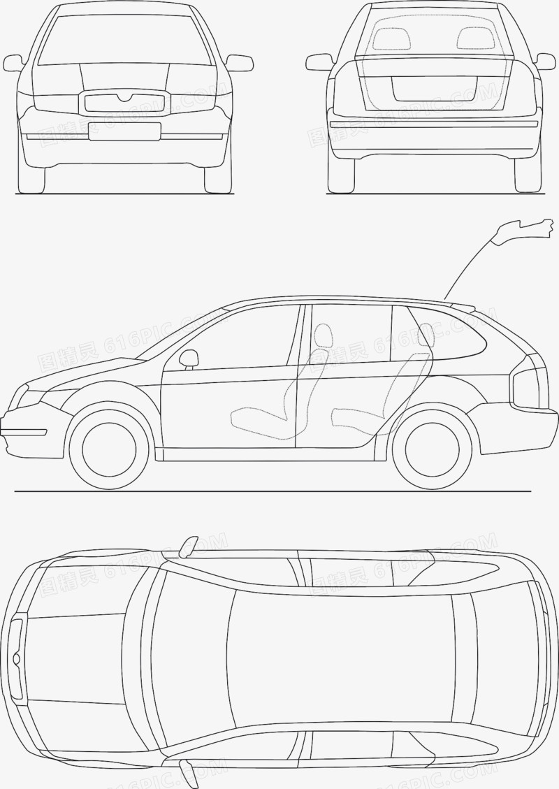 汽车设计图纸