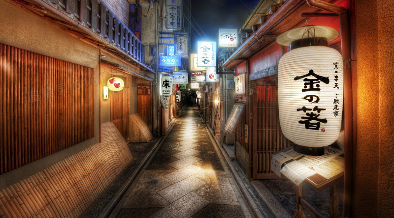 日本街道小巷风情