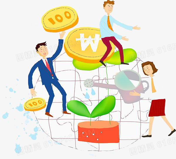 卡通科技素材