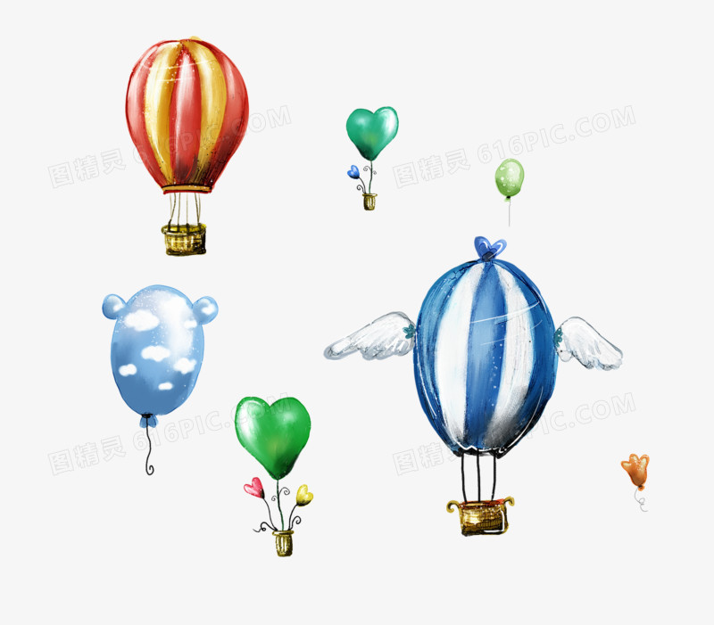 飞上太空的气球