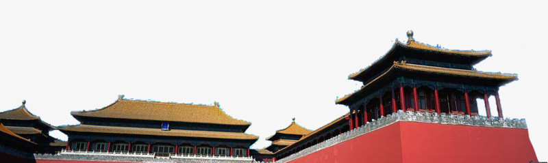 天安门红色石墙