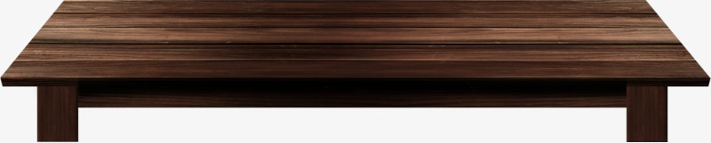 棕色古典小木桌装饰