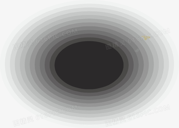 矢量创意设计宇宙黑洞图