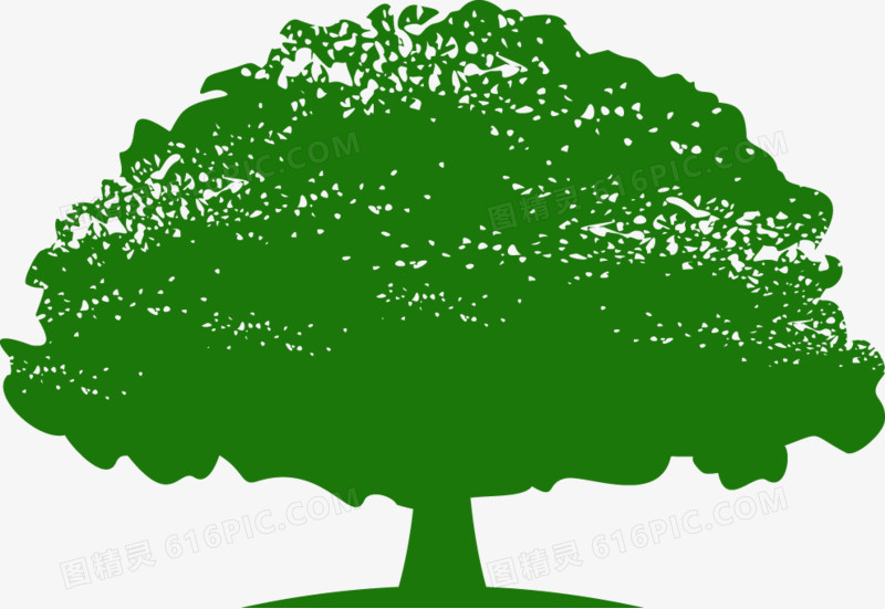 绿色 茂盛的树  ｌｏｇｏ设计