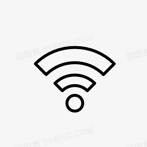 WIFI信号LOGO图标