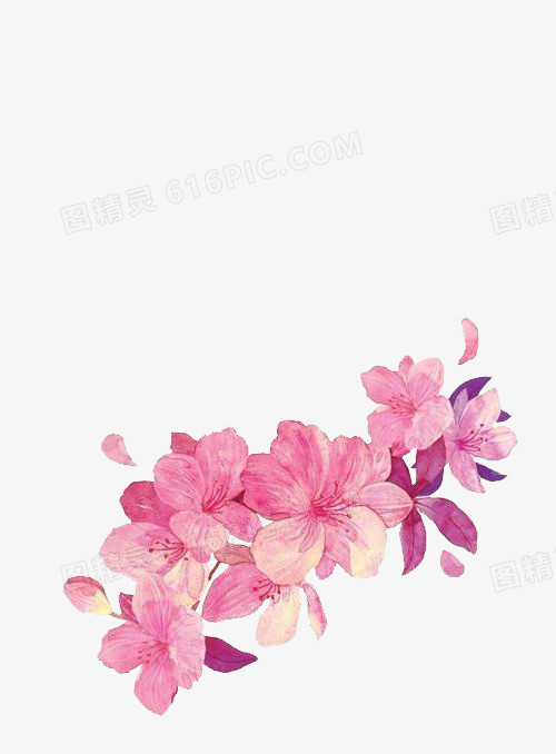 飘浮花朵