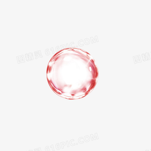 红色气泡图片