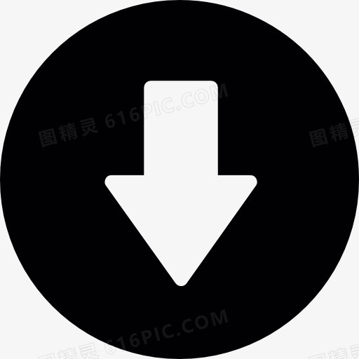 Download Arrow Button 图标