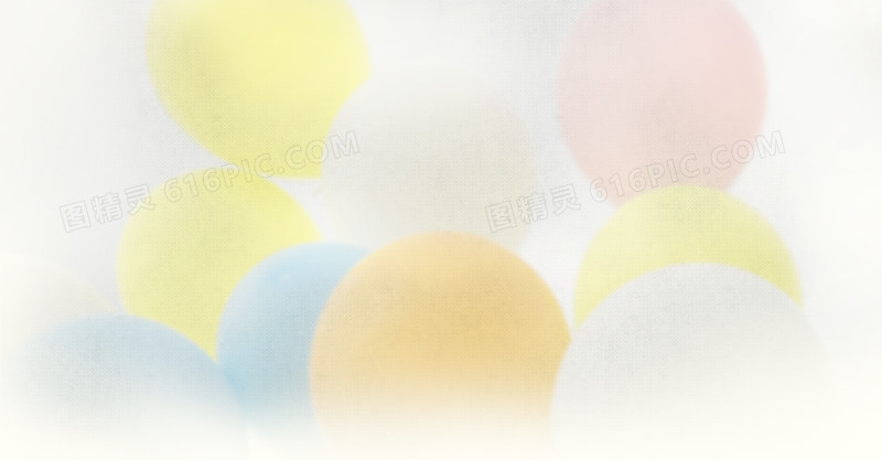 彩色梦幻气球壁纸
