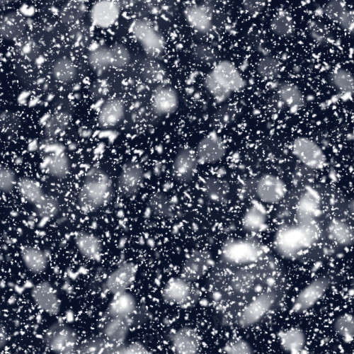 漫天雪花下雪场景素材图