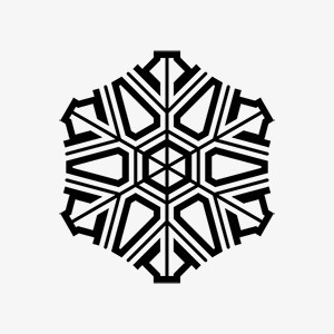 冬天雪花