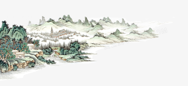水墨山水
