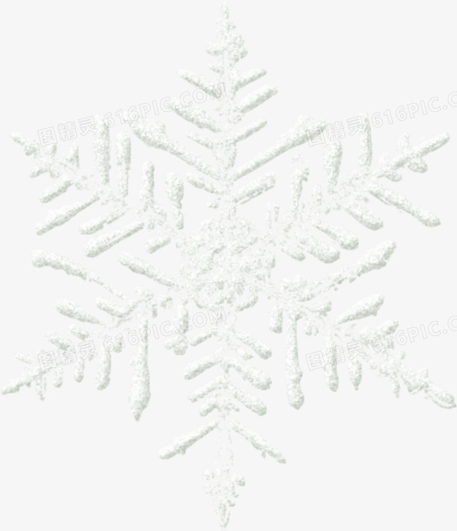 白色雪花圣诞节图案