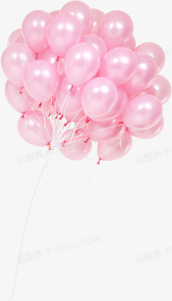 粉色气球浪漫