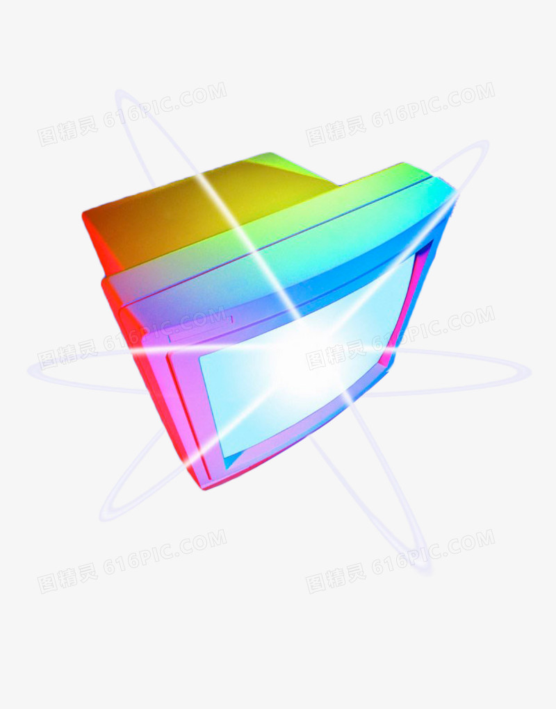彩色电视环绕光