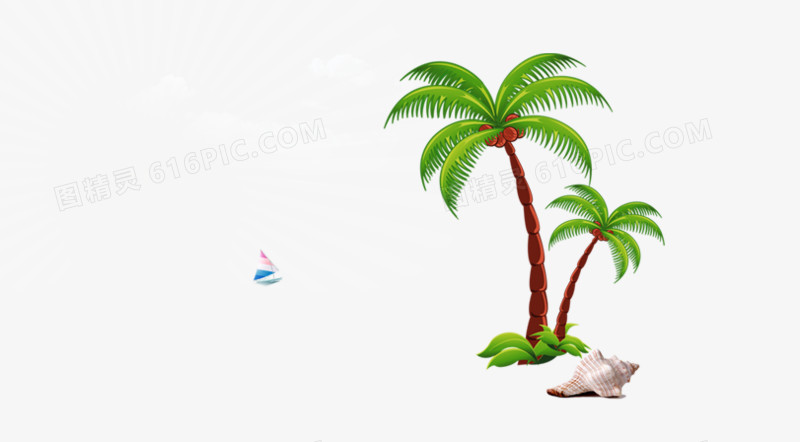 沙滩树