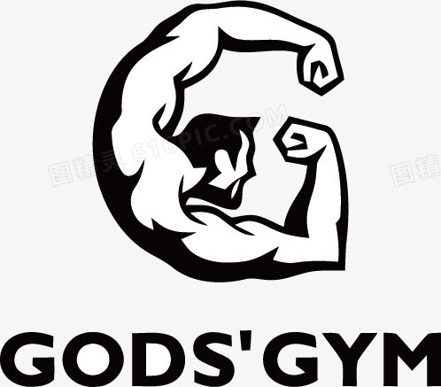健身logo素材