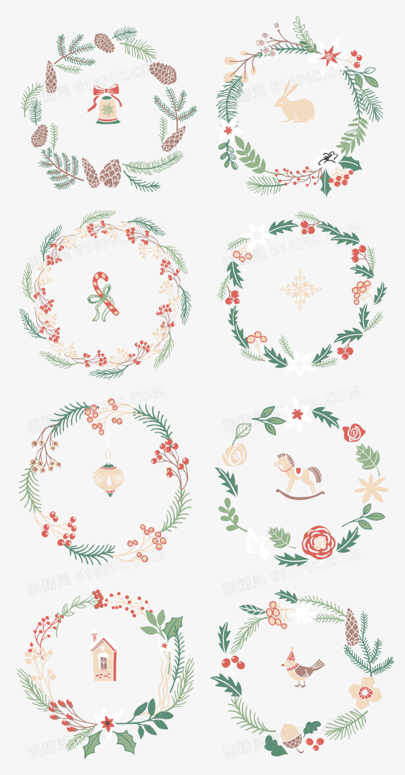 精美花环
