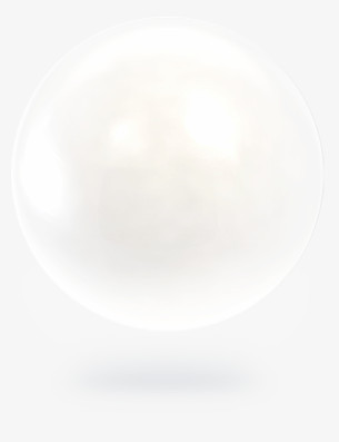 白色气泡白色球