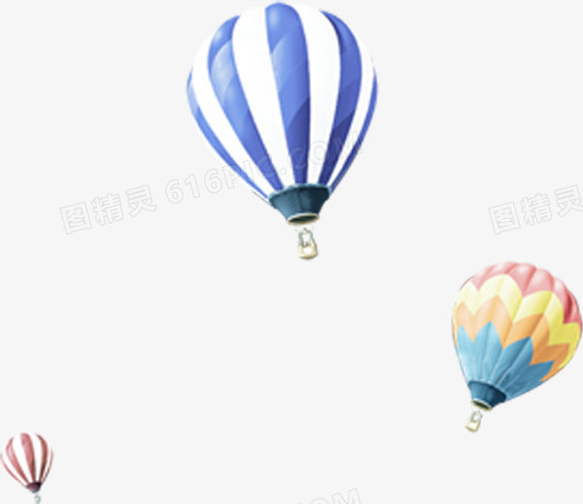 自然风光热气球装饰