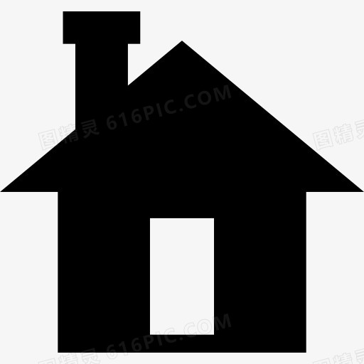 小房子标志图标