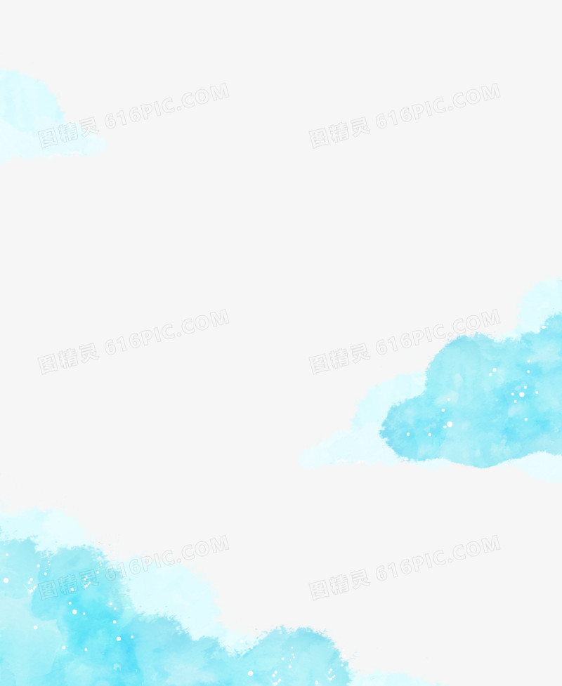 蓝色渲染