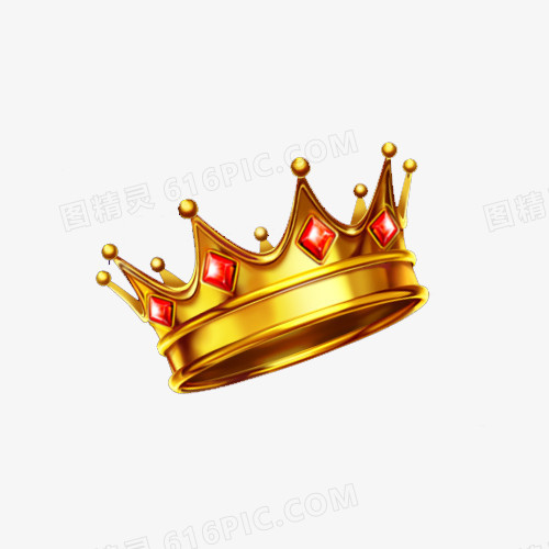 写实化金色皇冠