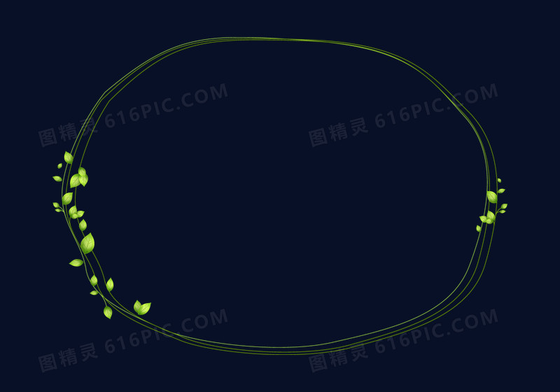 花环边框