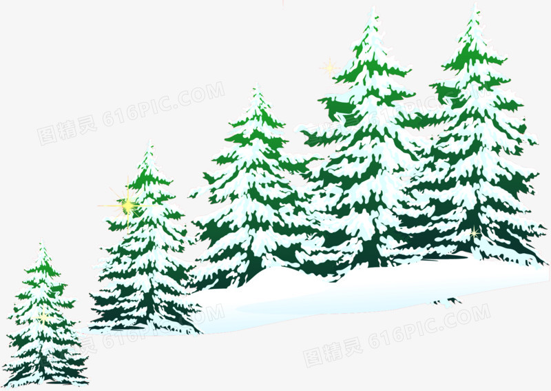 冬季恋歌圣诞树图片