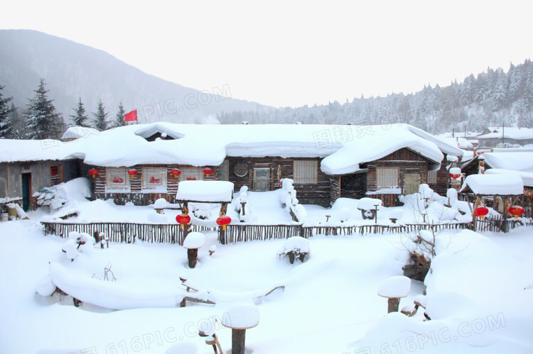 中国雪乡雪景