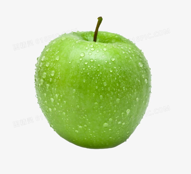 一个青苹果