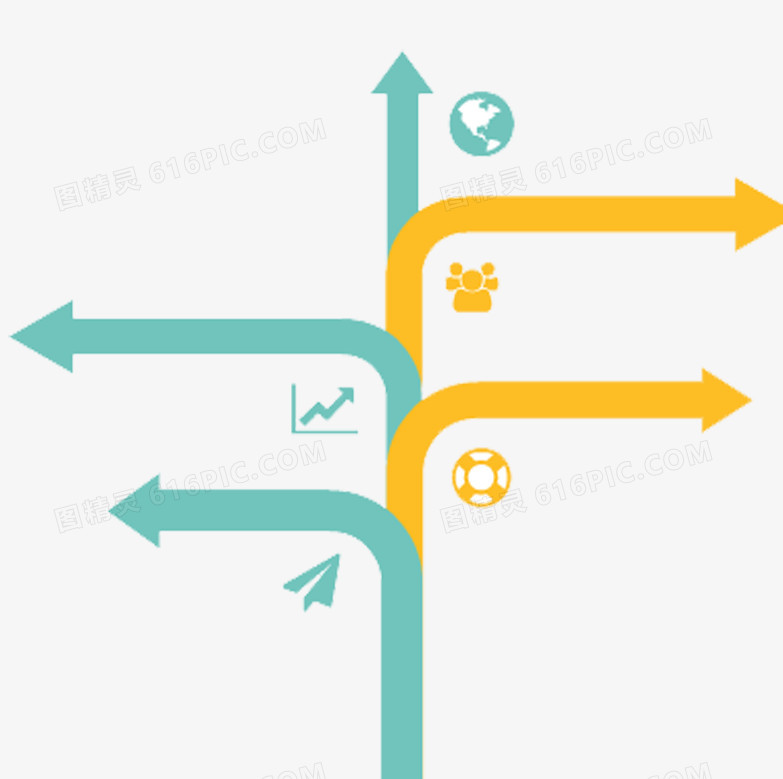 创意商务箭头