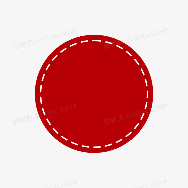 红色圆圈素材