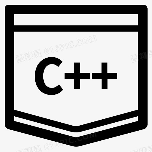 C + +代码编码E学习线编程语言教程学习/编码/教程徽章图标