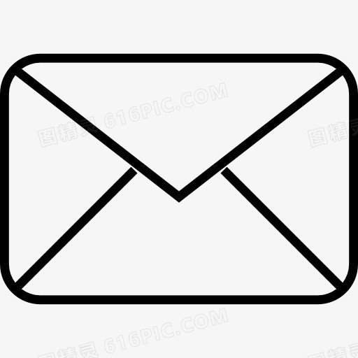 新邮件信封的营销工具符号图标