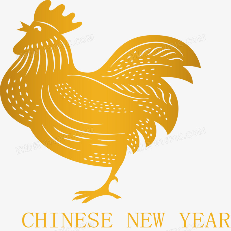 金鸡拜年