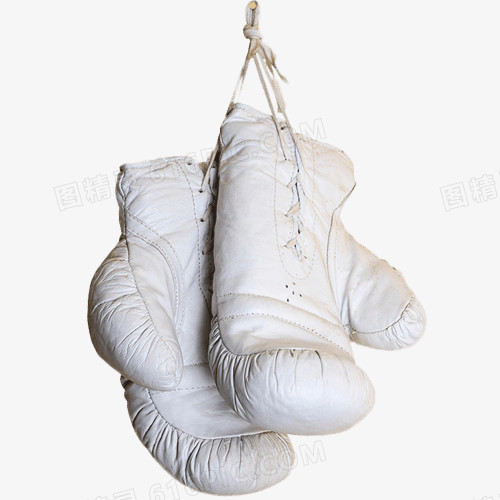白色拳击手套