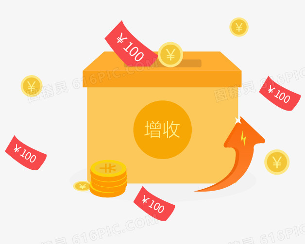 增收创意理财金币钱币