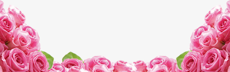 粉色浪漫唯美鲜花花朵装饰