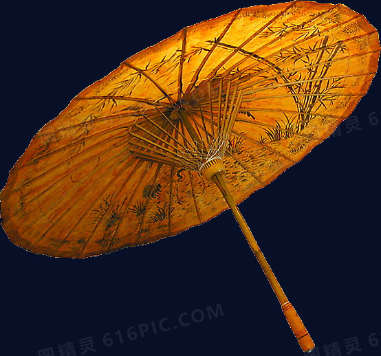 古老的纸伞