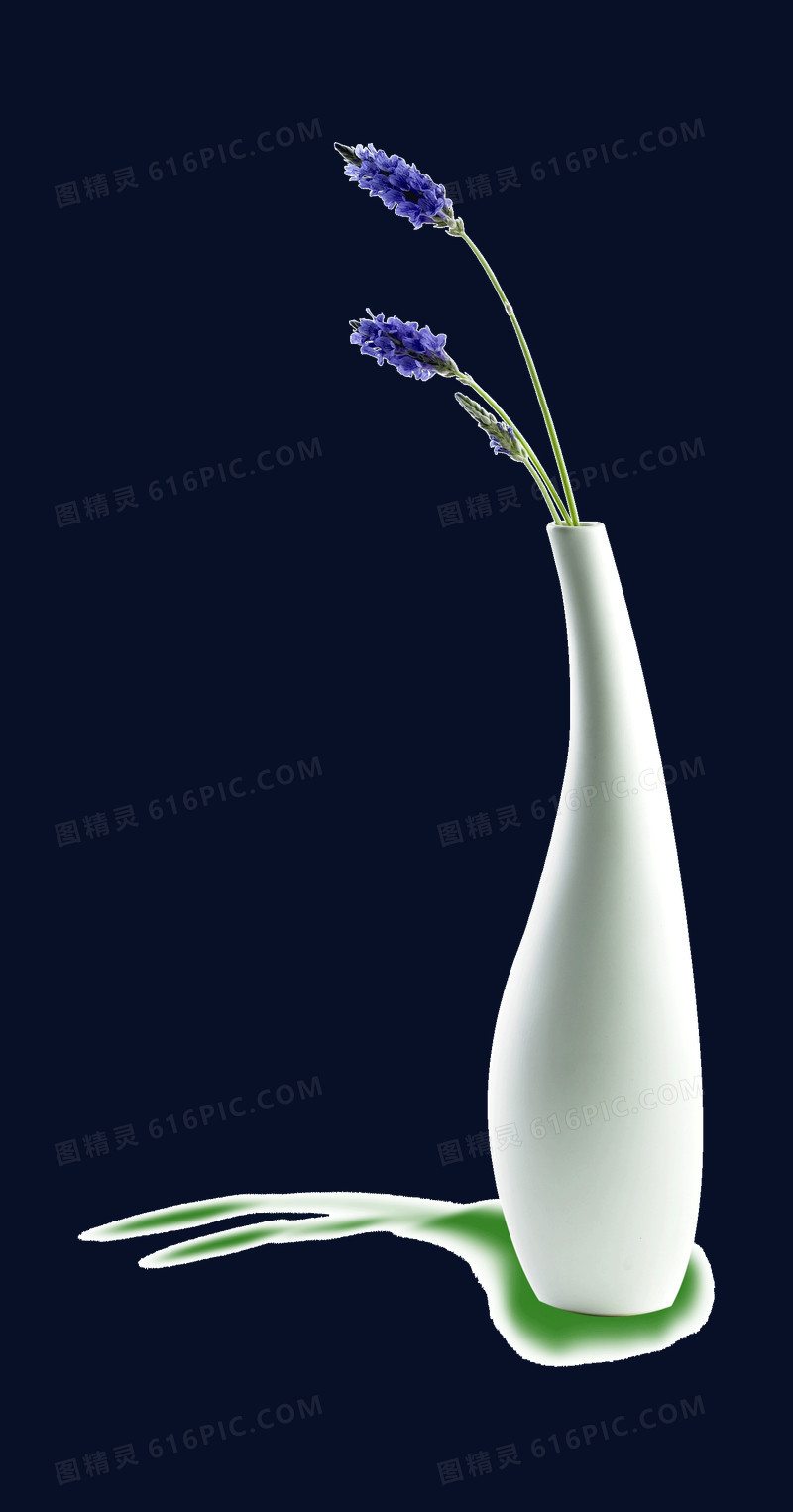 简约摆件室内装饰花瓶紫色花朵