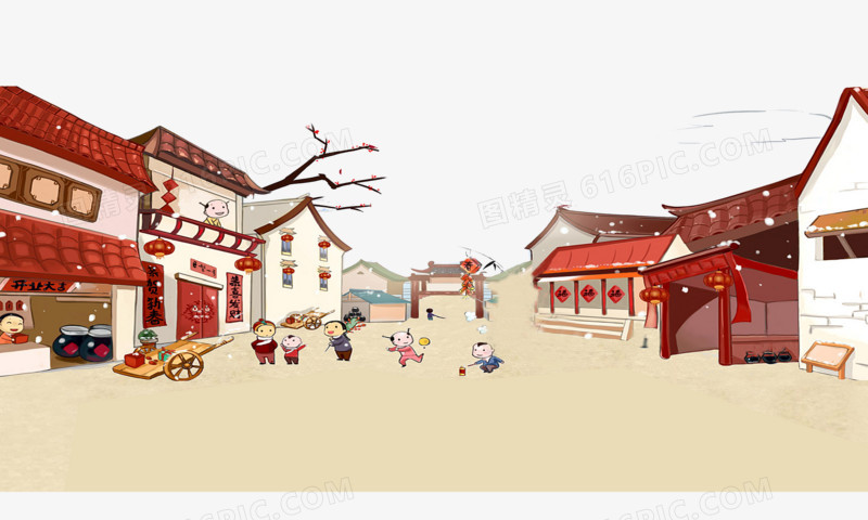 喜庆底图