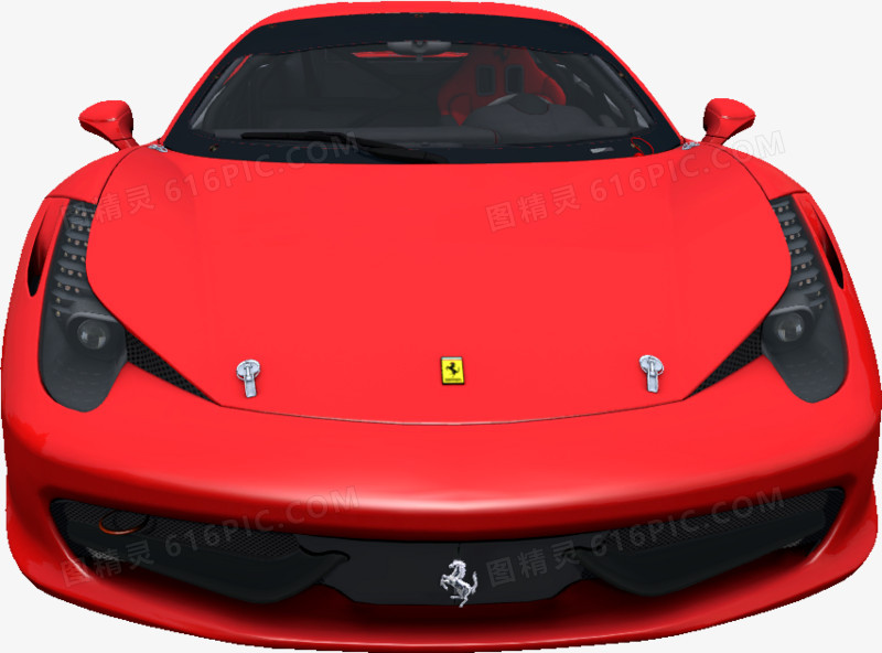 红色Ferrari