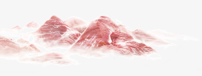 肉的山图片