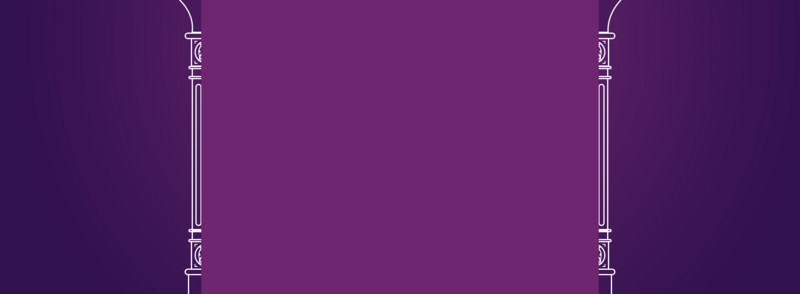 神秘紫色游戏海报