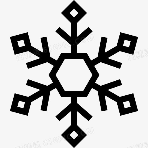 Snowflake 图标