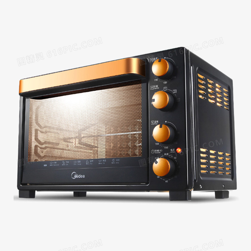 Midea美的 T3-L326B家用多功能独立控温烘焙电烤箱32升正品特价